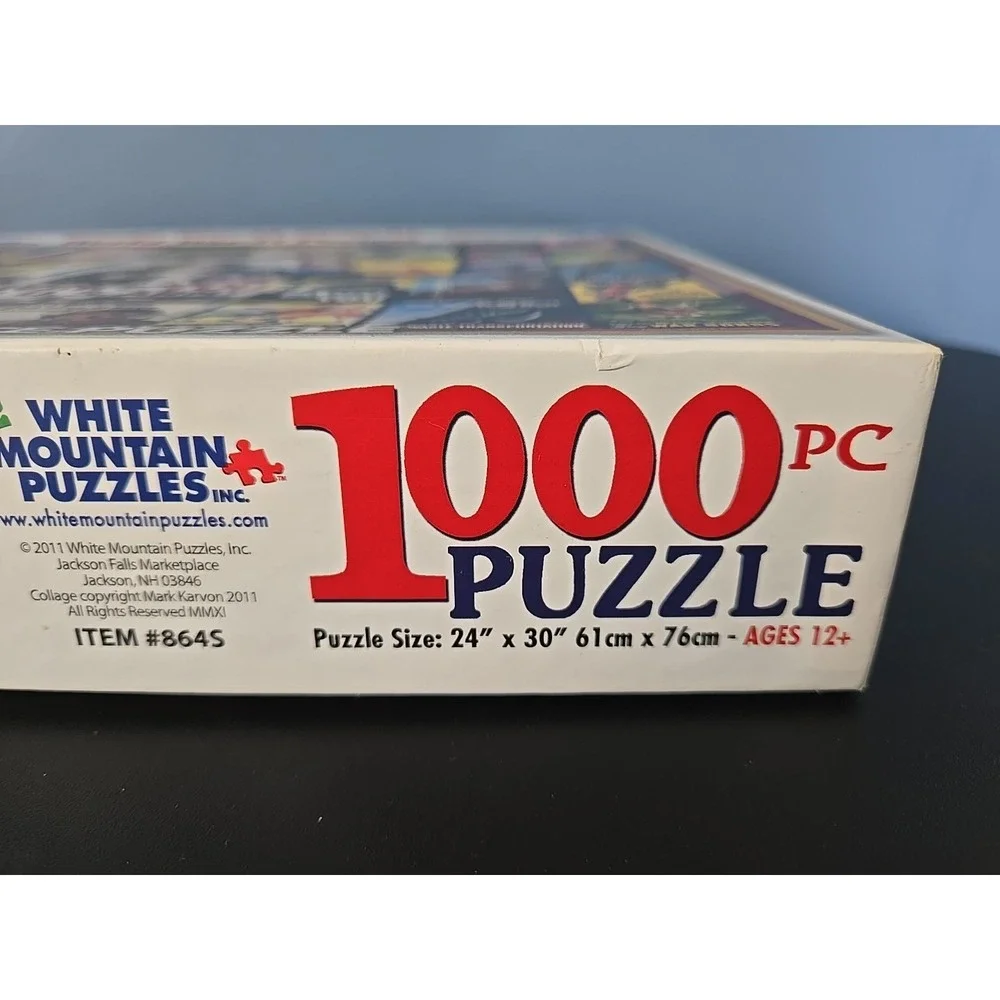 White Mountain 1000 Piece Puzzle World War‎ II Posters